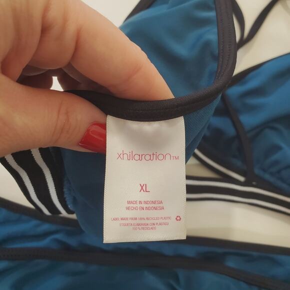 Xhilaration | Sz L Bottom Sz XL Top Sporty Bikini - Picture 5 of 7